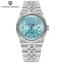 Pagani Design 2025 Men’s Automatic Watch – Luxury 3D Rhombus Dial with Japan Miyota 8215 Movement, Mechanical Waterproof Wristwatch