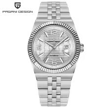 Pagani Design 2025 Men’s Automatic Watch – Luxury 3D Rhombus Dial with Japan Miyota 8215 Movement, Mechanical Waterproof Wristwatch