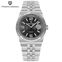 Pagani Design 2025 Men’s Automatic Watch – Luxury 3D Rhombus Dial with Japan Miyota 8215 Movement, Mechanical Waterproof Wristwatch