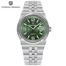 Pagani Design 2025 Men’s Automatic Watch – Luxury 3D Rhombus Dial with Japan Miyota 8215 Movement, Mechanical Waterproof Wristwatch