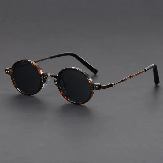 Vintage Round Sunglasses Men & Women – Trendy UV400 Designer Shades