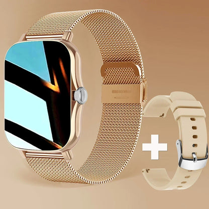 Smartwatch for Men & Women – Full Touch Screen Sports Watch | Fitness Tracker, Bluetooth Call, Digital Wristwatch